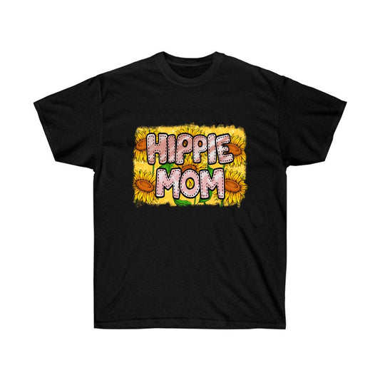 Sunflower Hippie Mom T-Shirt