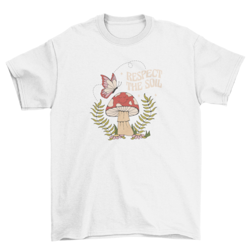 Soul hippie mushroom t-shirt