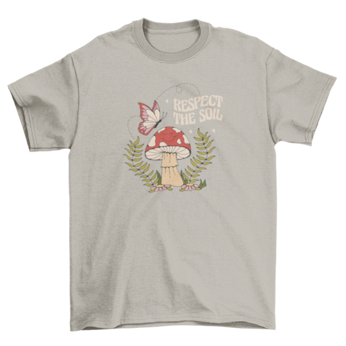 Soul hippie mushroom t-shirt