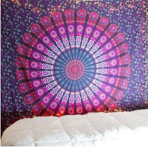 New Mandala Tapestry Hippie Home Decorative Wall Hanging Bohemia Beach