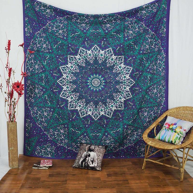 New Mandala Tapestry Hippie Home Decorative Wall Hanging Bohemia Beach